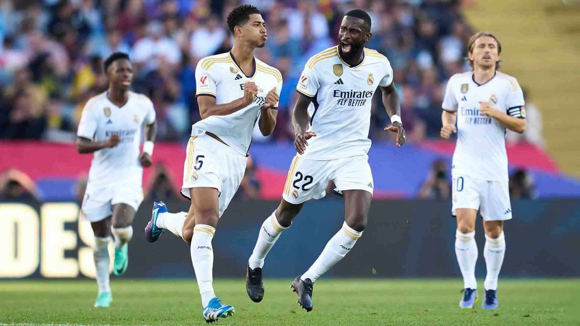 Real Madrid Curi Kemenangan dari Barcelona di El Clasico yang Bergemuruh